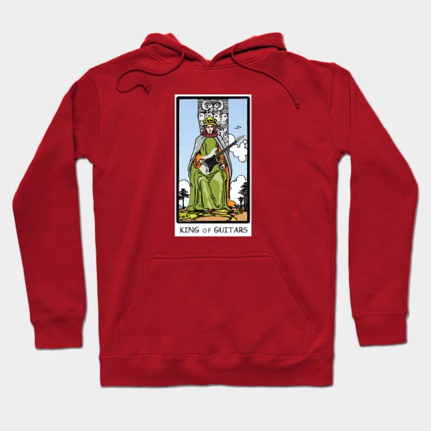 King of Guitars Hoodie by Gregg Standridge